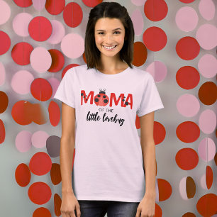 Camisa de Aniversário da Mamãe do Pequeno Besouro 