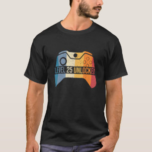 Camisa De Aniversário De 25 25 Homens Do Dia B Nas