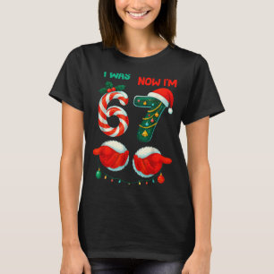 Camisa de Aniversário de 7 Anos Era 6 Agora Sou 7