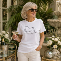 Camisa de Aniversário de 90 Anos Club Ninety Vinta