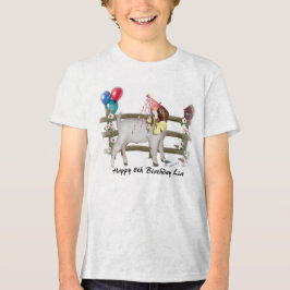 Camisa de aniversário de cabrito Boer Adorável Per