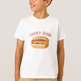 Camisa De Aniversário De Cão Sortudo - Cachorro Qu