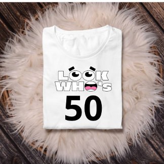 Camisa de aniversário de idade personalizada para