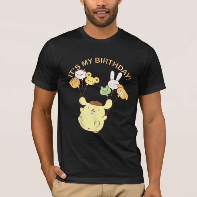 Camisa de Aniversário de Kawaii Cute | Chá de Balã (Frente)