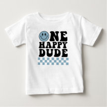 Camisa de Aniversário de Um Cara Feliz em Azul
