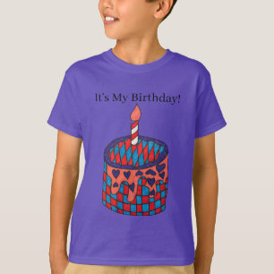 Camisa de Aniversário do Convidado