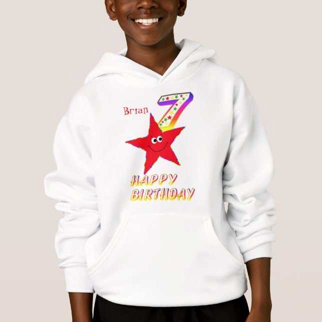 Camisa de aniversário do Red Star 7 (Frente)