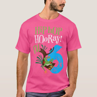 Camisa De Aniversário Do Sapo De Árvore De Olhos V