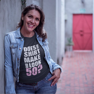 Camisa de aniversário engraçada do 50º aniversário