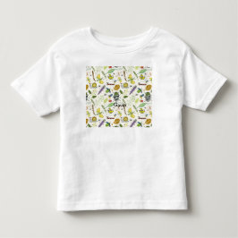 Camisa de Aniversário Festa de Inseto para Criança