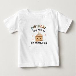 Camisa de Aniversário Fofa para Meninos e Meninas