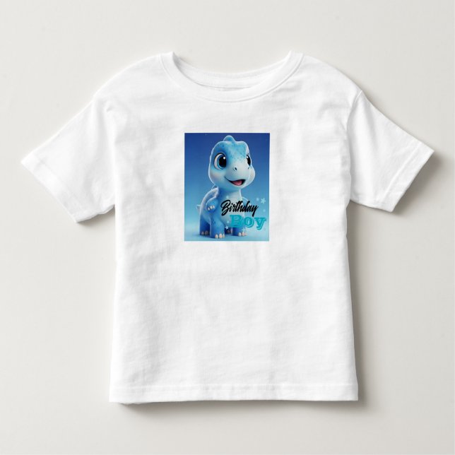 camisa de aniversário para menino (Frente)