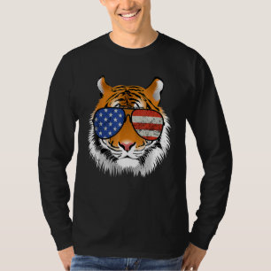Camisa De Aniversário Para Menino Legal Tigre De A