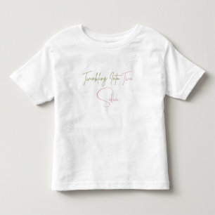 Camisa de Aniversário Personalizada Brilhando em D