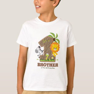 Camisa de aniversário personalizada Safari para i
