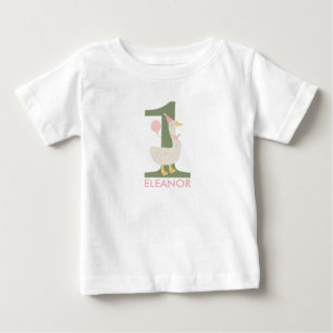 Camisa de Aniversário Personalizada "Um Ganso Bobo