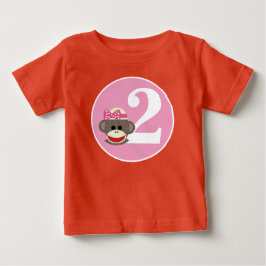 Camisa de aniversário personalizável da Sock Monke
