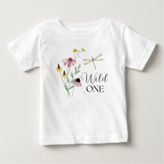 Camisa de aniversário selvagem para o primeiro ani