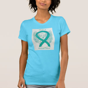 Camisa de anjo da fita de sensibilização do Cân