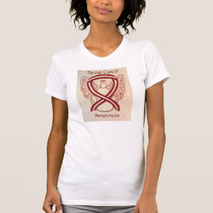Camisa de anjo da Fita de Sensibilização do Cancer