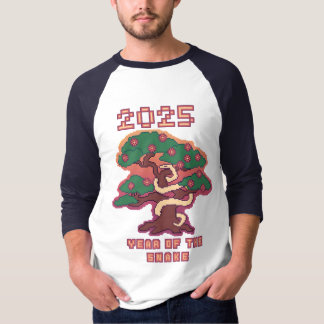 Camisa de Ano Novo: 2025 Ano da Cobra