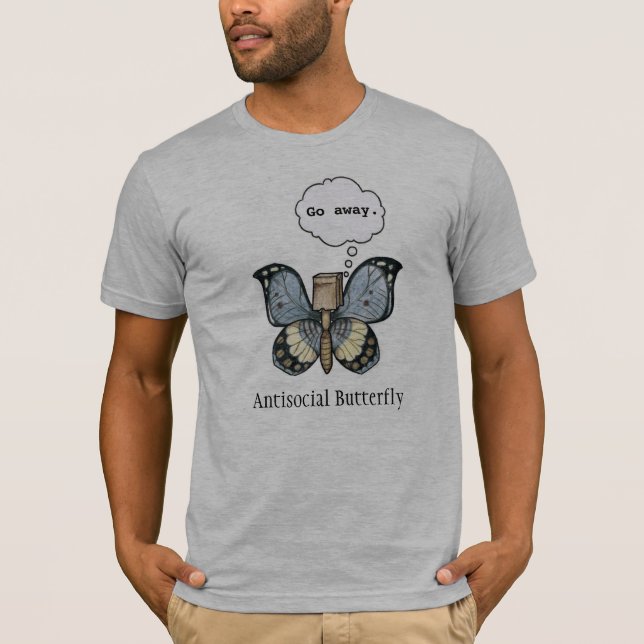 Camisa de AntisocialButterfly (Frente)