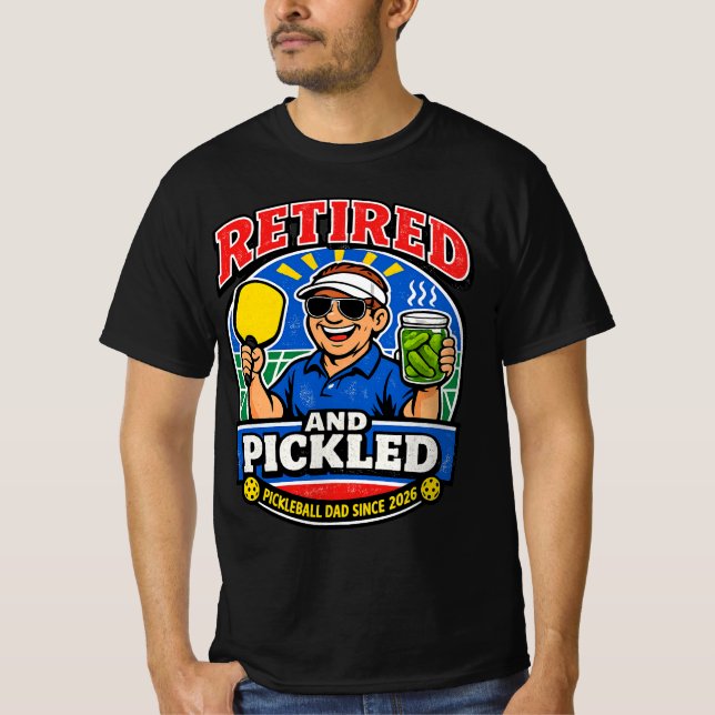 Camisa de aposentado e em conserva, Pai engraçado  (Frente)