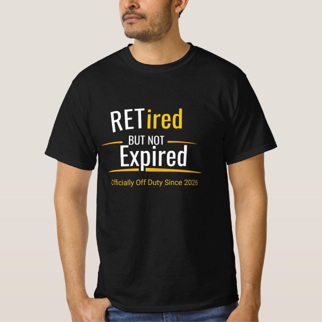 Camisa de Aposentadoria Presente de Aposentado Cam (Frente)