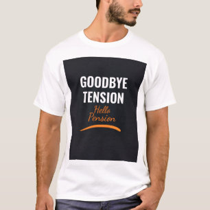 Camisa de Aposentadoria Presente Divertido Adeus T