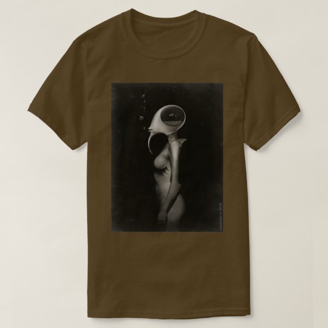 Camisa de Aquário 2 (Frente do Design)