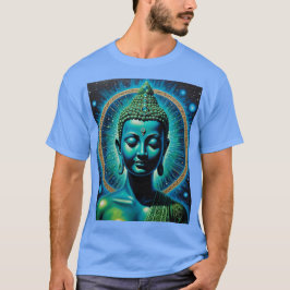 Camisa de Arte Buda de Iluminismo Cósmico