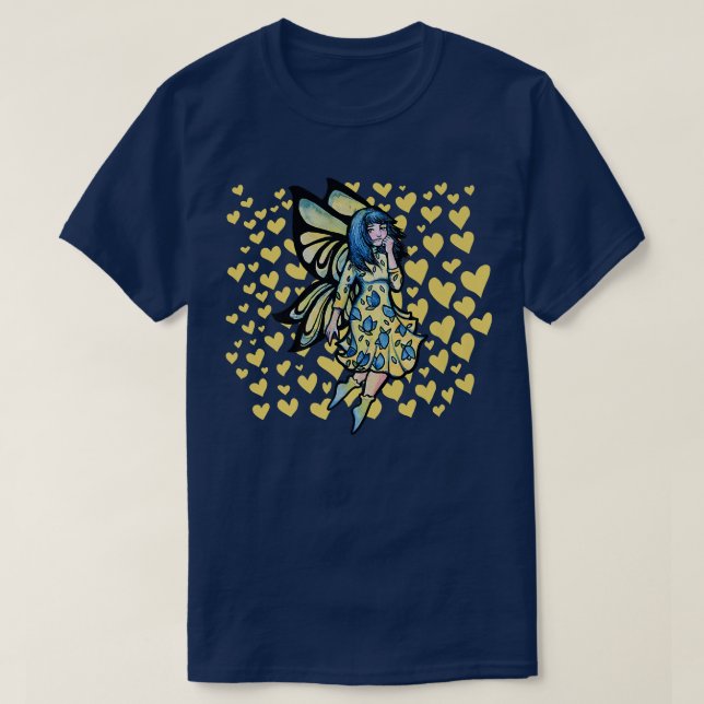 Camisa de arte de fada (Frente do Design)