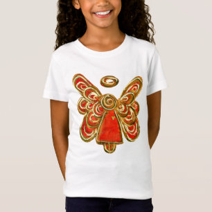 Camisa de Arte de Férias Personalizadas do Anjo do
