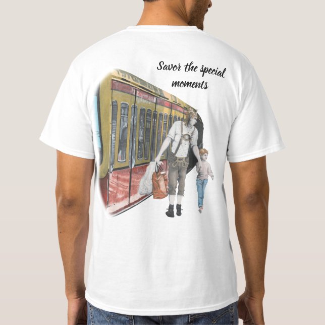 Camisa De Arte Fantasia Comprando Família Alemã El (Verso)