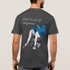 Camisa de Arte Fantasia do Jardim das Fadas Escura