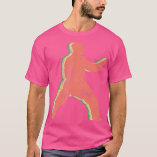 Camisa de Arte Marcial Vintage Fighter Gift Karate