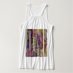 Camisa de Arte Original de Pintura Digital em Árvo