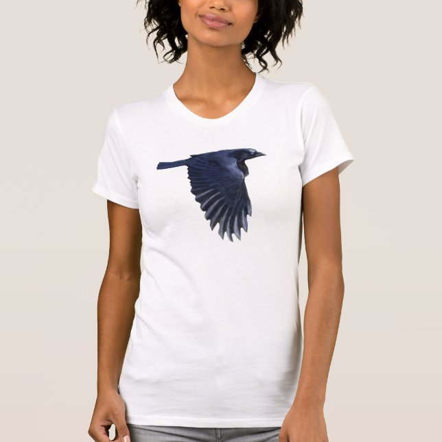 Camisa De Arte Raven (Frente)