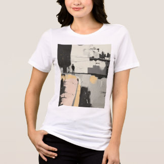 Camisa De Arte Urbana I Teto Gráfico Contemporâneo