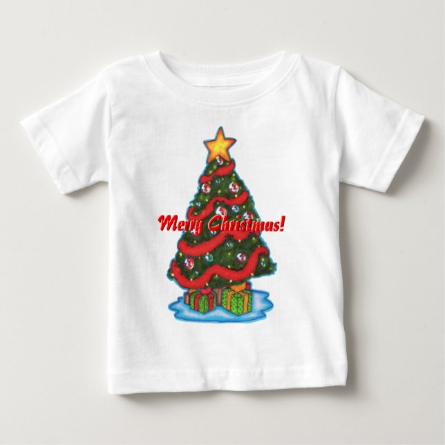 Camisa de Árvore de Natal (Frente)