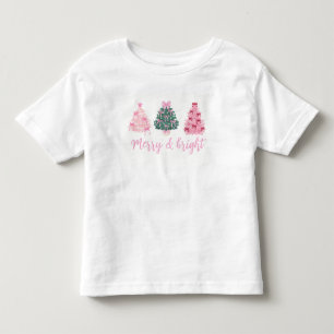 Camisa de Árvore de Natal Coquette para Meninas