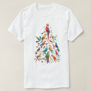 Camisa de Árvore de Natal de Cenoura