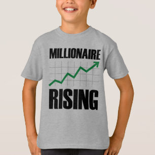 Camisa de Ascensão milionária para crianças