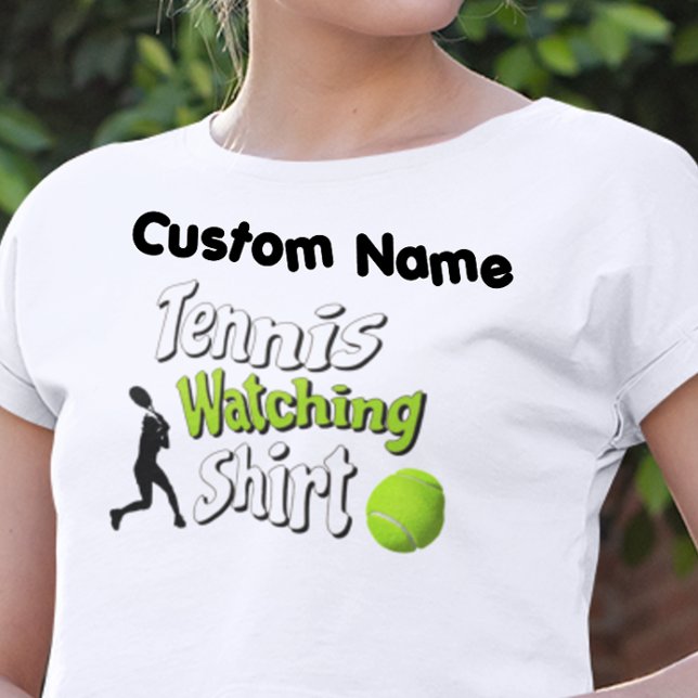 Camisa de assistir tênis de [NOME] (Criador carregado)