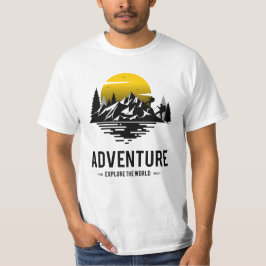 camisa de aventura caminhada