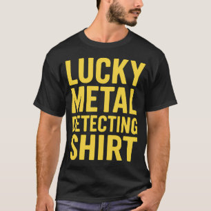Camisa de Aventura de Detecção de Metal Sortuda