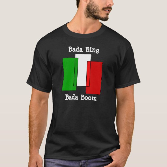 Camisa de Bada Bing do italiano (Frente)