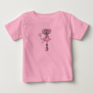 Camisa de Bailarina de Rato em Figura de Pau
