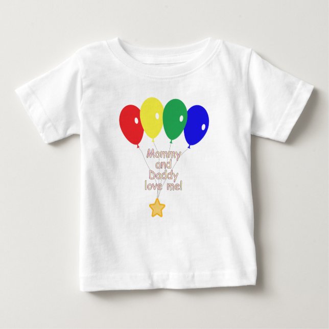 Camisa de balão de Toddler (Frente)