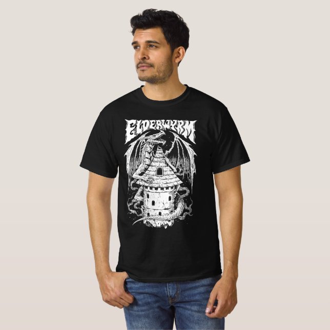 Camisa de Banda Elder Wyrm (Frente Completa)